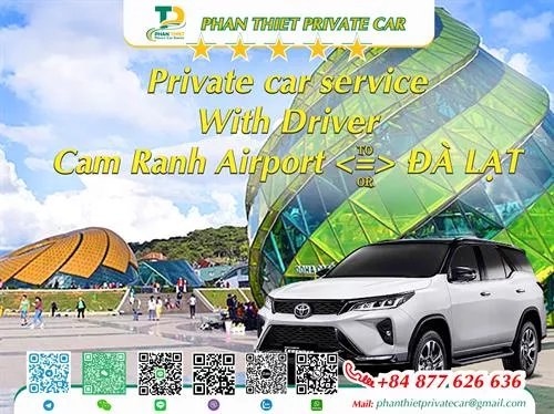 Private Car From Cam Ranh <=> Da Lat (private car with driver)